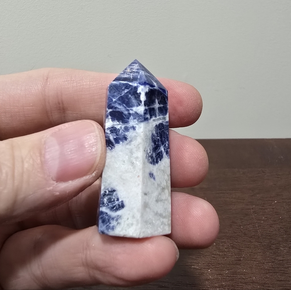 Sodalite Crystal Tower 2.0 inches - Picture 3 of 5